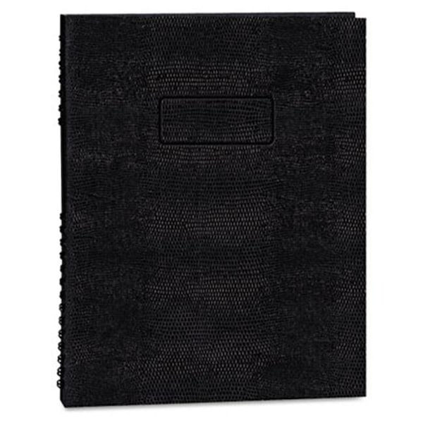 Blueline Blueline A10200EBLK Exec Wirebound Notebook- College/Margin Rule- 8-1/2 x 11- BLK- 200 Sheets A10200EBLK - main